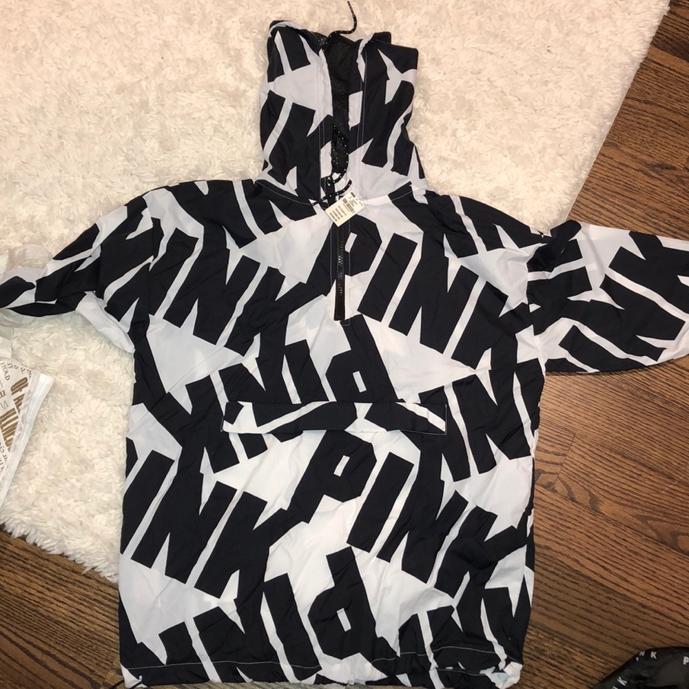 NWT PINK windbreaker